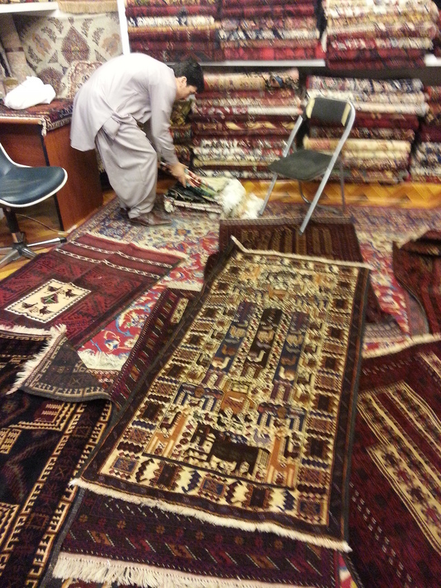 Syrian Rug Salesman Wil of Arabia